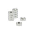 12mm dia x 4mm thick x 4.2mm c/sink Neodymium Magnet - 2.5kg Pull
