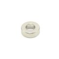 19.1 mm dia x 6.4mm thick N42 Neodymium Magnet with 9.5mm hole - 8.1kg Pull
