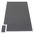 MagFlex® 50mm x 24mm Self-Adhesive Flexible Magnetic Rectangles - 48 per A4 Sheet