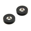 26.5mm dia x 6mm thick x 7mm c/sink Rubber Coated N42 Neodymium Magnet - 6.4kg Pull