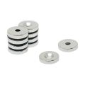 25mm dia x 5mm thick x 6mm c/sink Neodymium Magnet - 11.2kg Pull