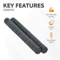 6mm dia x 6mm thick Y10 Ferrite Magnets - 0.07kg Pull