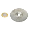 62mm dia x 2mm thick x 10.2mm c/sink Steel Disc