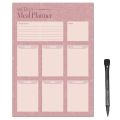 MagFlex® A4 Kitchen Weekly Meal Planner Fridge Magnet - Flexible Magnetic Sheet