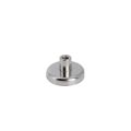 32mm dia x 18mm tall x M6 Thread Y30BH Ferrite Pot Magnet - 5.8kg Pull