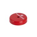 46mm dia x 11mm thick Ferrite Limpet Pot Magnet c/w M6 threaded hole - 14kg Pull