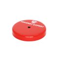 66mm dia x 11mm thick Ferrite Limpet Pot Magnet c/w M6 threaded hole - 25kg Pull