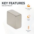 20 x 20 x 10mm thick N42 Neodymium Magnet - 14.2kg Pull