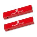 2x Alnico Rectangular Bar Magnets - 2.2kg Pull (15 x 10 x 75mm)