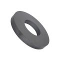 190mm O.D x 85mm I.D x 23mm thick Y30BH Ferrite Ring Magnet 16kg Pull