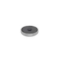 40mm dia x 8mm thick x 5mm c/sink Ferrite Y30BH Pot Magnet - 15kg Pull