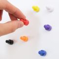 Rainbow Skittle Magnet - Office & Fridge - 8 Colours (12mm dia x 21mm tall) (Pack of 16)