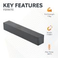 152.4 x 25.4 x 25.4mm thick Y30BH Ferrite Magnet - 15kg Pull