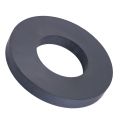 100mm O.D x 50mm I.D x 12mm thick Y30BH Ferrite Ring Magnet - 9kg Pull