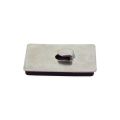 60 x 40 x 7mm thick Neodymium Magnetic Pad with Hook - 10kg Pull