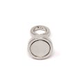 N42 Neodymium Clamping Magnet with M5 Eyebolt - Machine Lathed - 25mm dia - 24.9kg Pull