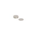20mm dia x 0.5mm thick N42 Neodymium Magnets - 0.48kg Pull