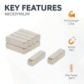 15 x 4 x 4mm thick N42 Neodymium Magnet - 2.2kg Pull