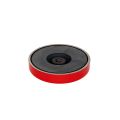 55mm dia x 11mm thick Ferrite Limpet Pot Magnet c/w M6 threaded hole - 31kg Pull