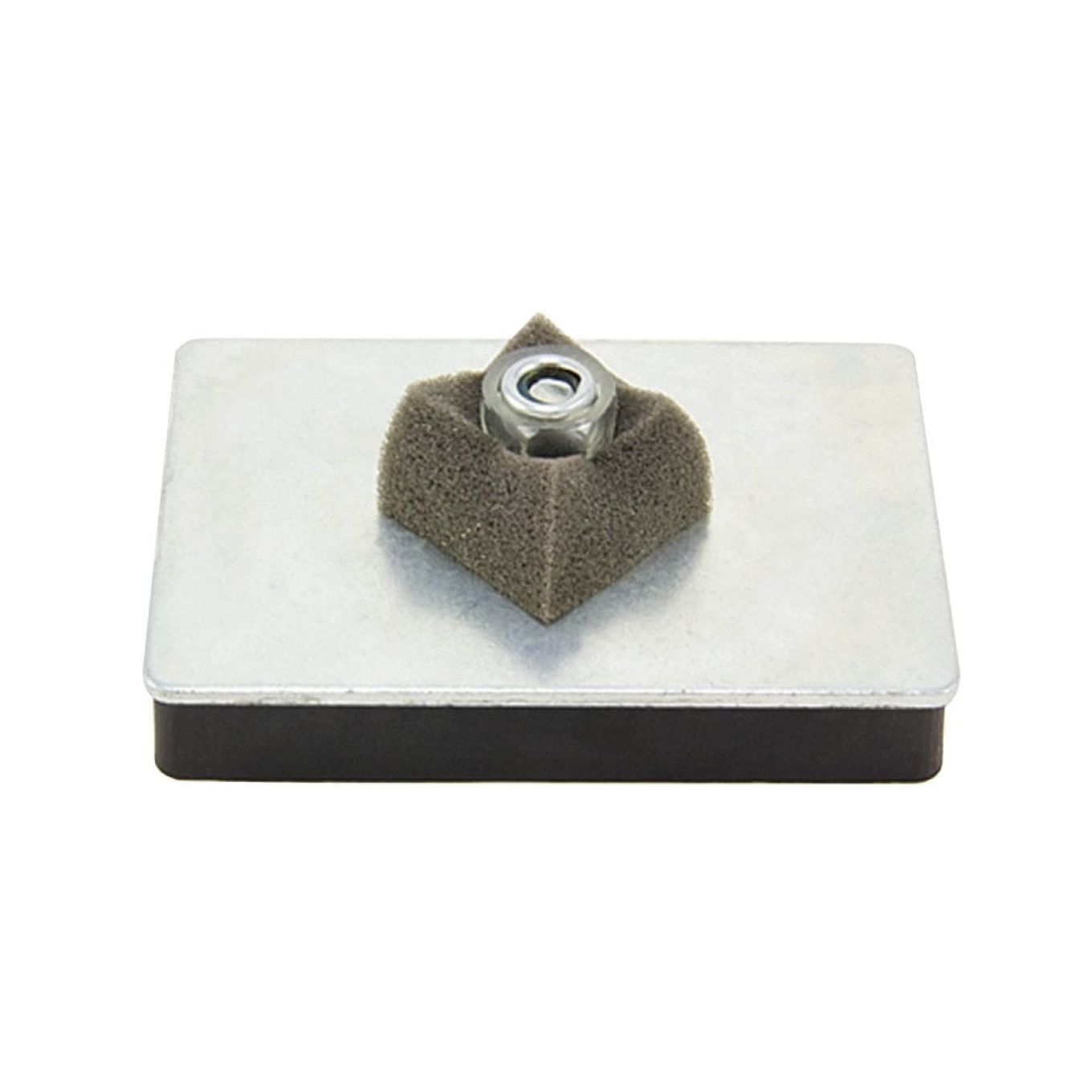 79 x 53 x 12mm thick x M6 thread Rubber Coated Mag Pad - 10kg Pull