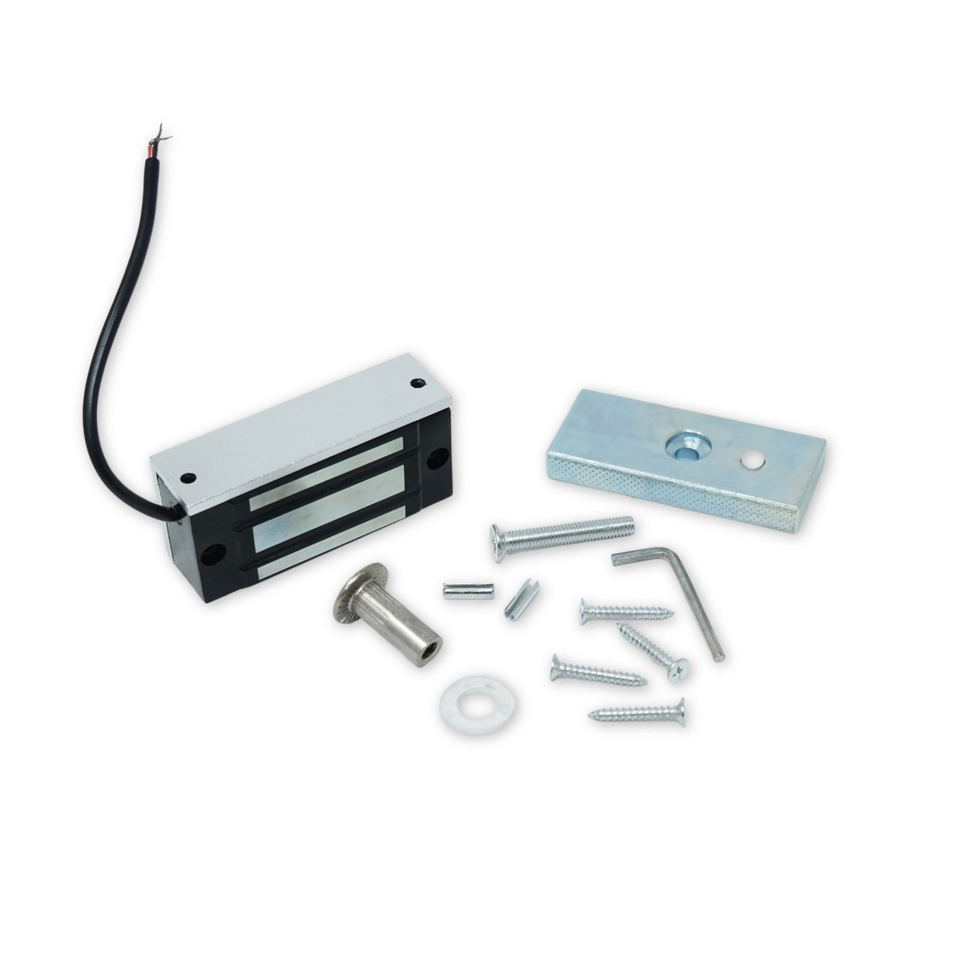 80mm x 38mm x 23.5mm Magnetic Door Lock - 60kg Pull