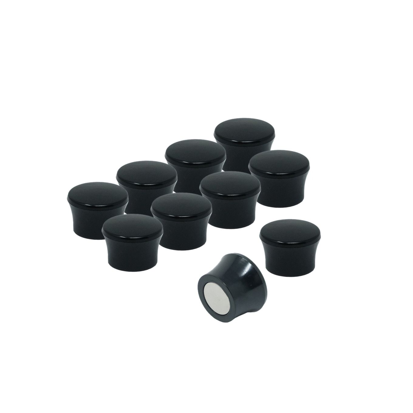 Small Coloured High Power 'Memo' Board Magnets - Office & Fridge (17.5mm dia x 12.3mm tall)