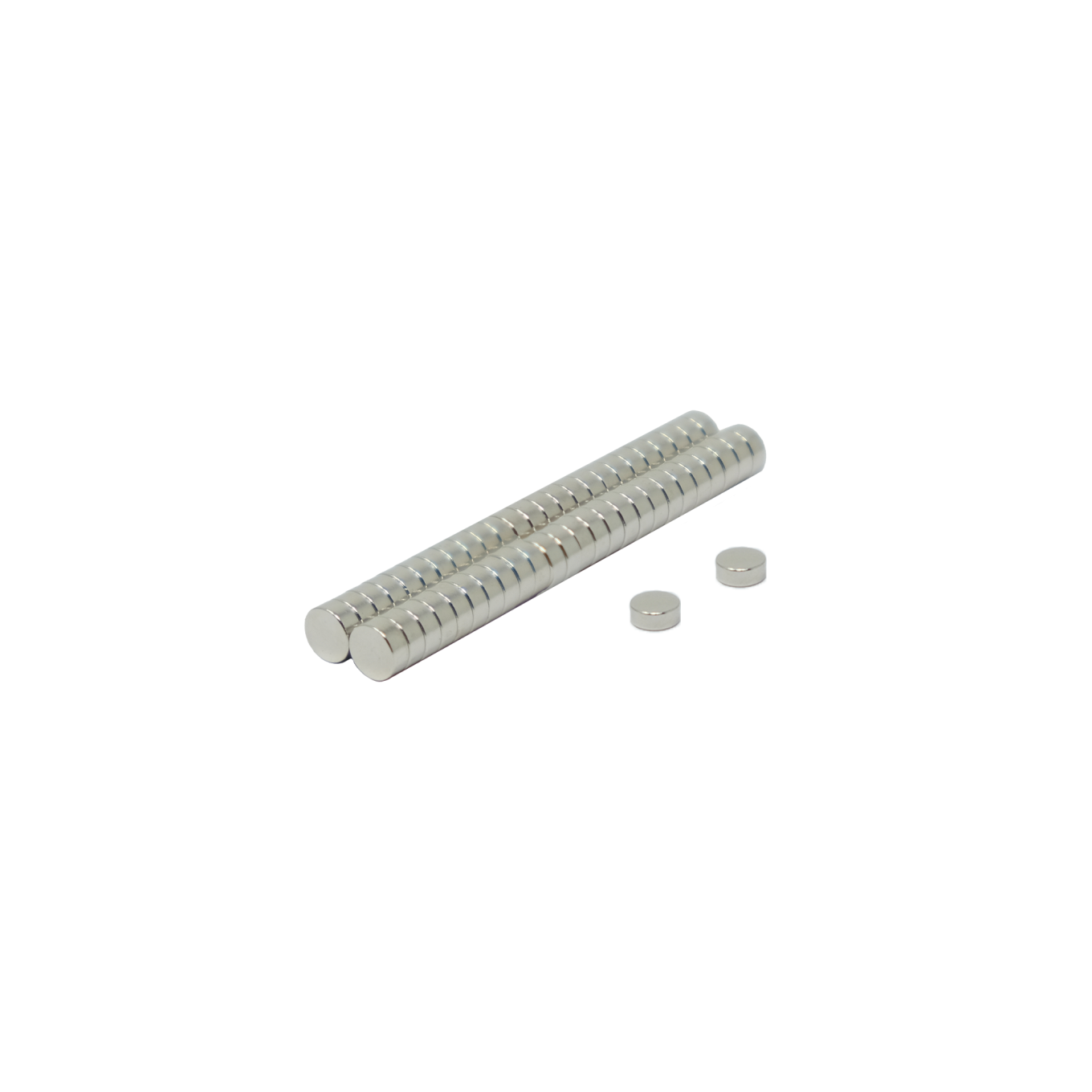 5mm dia x 2mm thick N35 Neodymium Magnet - 0.51kg Pull