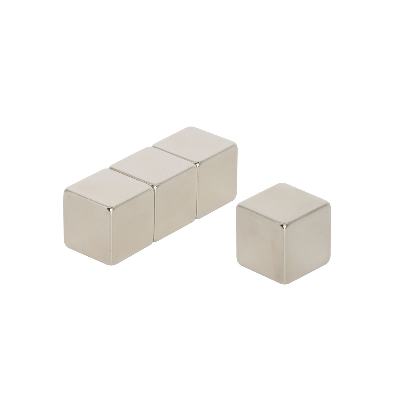 12 x 12 x 12mm thick N42 Neodymium Magnet - 7.4kg Pull