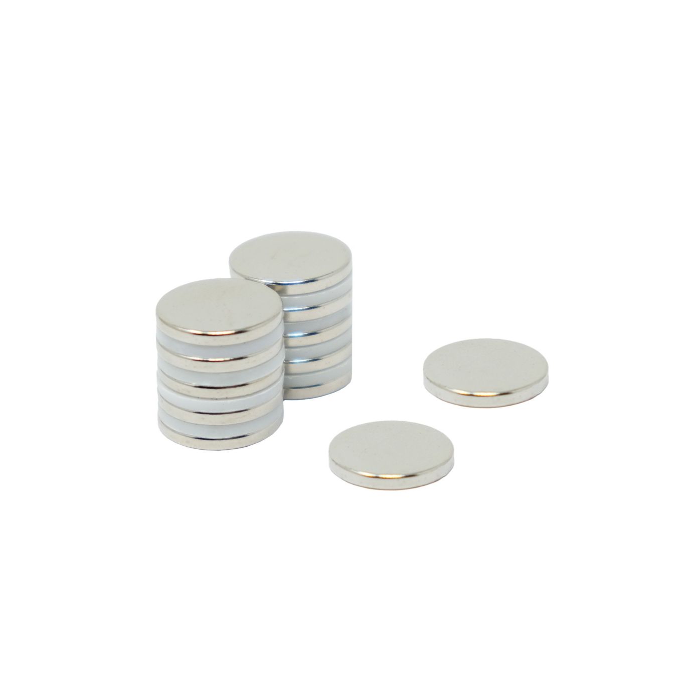 15mm dia x 2mm thick N35 Neodymium Magnet - 1.8kg Pull