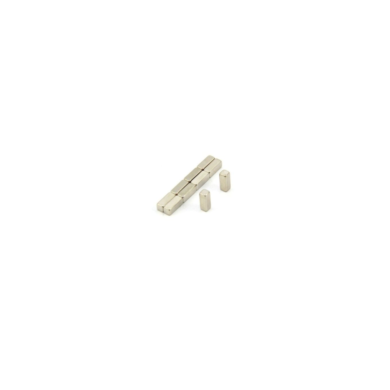 3 x 3 x 8mm thick 45H Neodymium Magnet - 0.5kg Pull