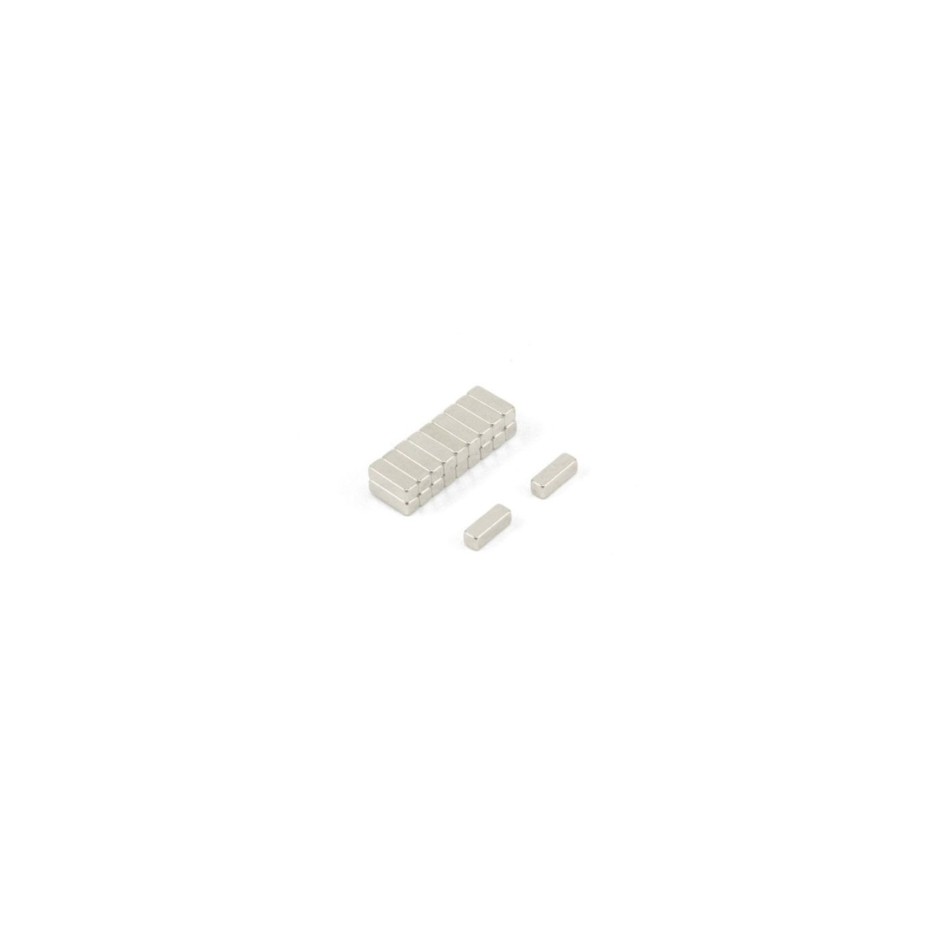 2.5 x 7.5 x 2.5mm N42 Neodymium Magnet - 0.42kg Pull