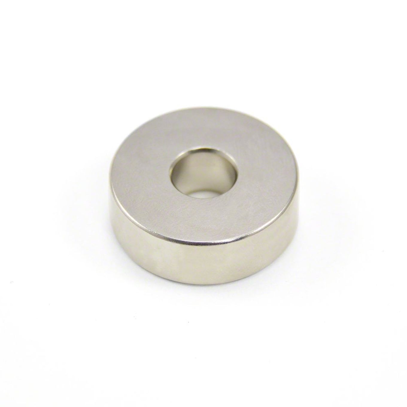 30mm O.D. x 10mm I.D. x 10mm thick Diametrically Magnetised N42 Neodymium Ring Magnet