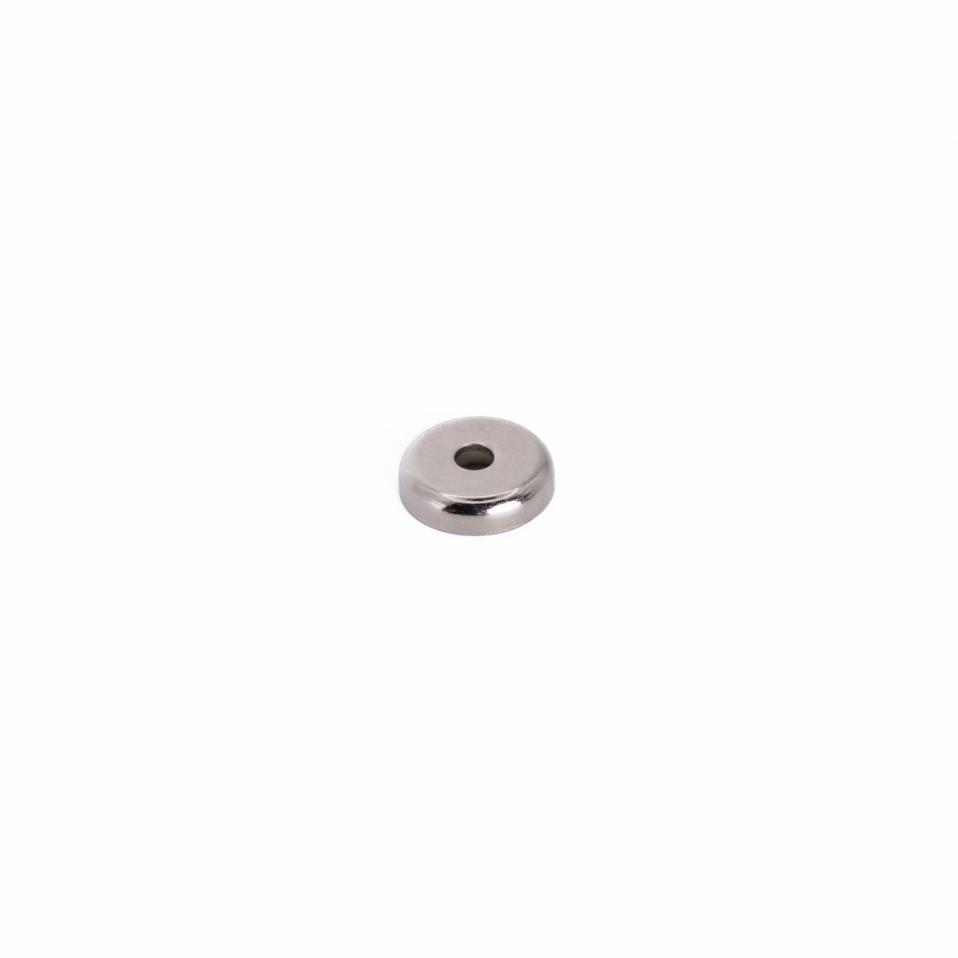14mm dia x 3.6mm thick x 3.5mm c/bore N42 Neodymium Pot Magnet - 5.2kg Pull