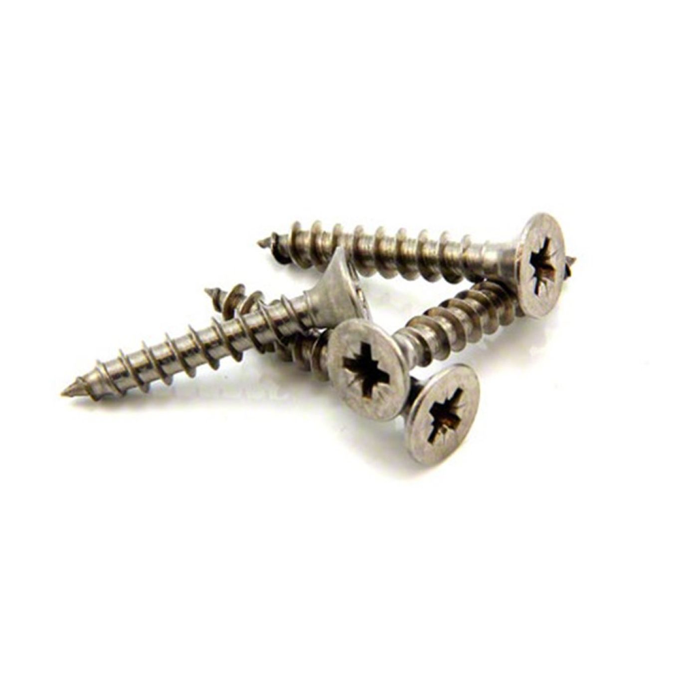 10mm dia head x 4.8mm dia thread x 32mm long Stainless Steel Screws