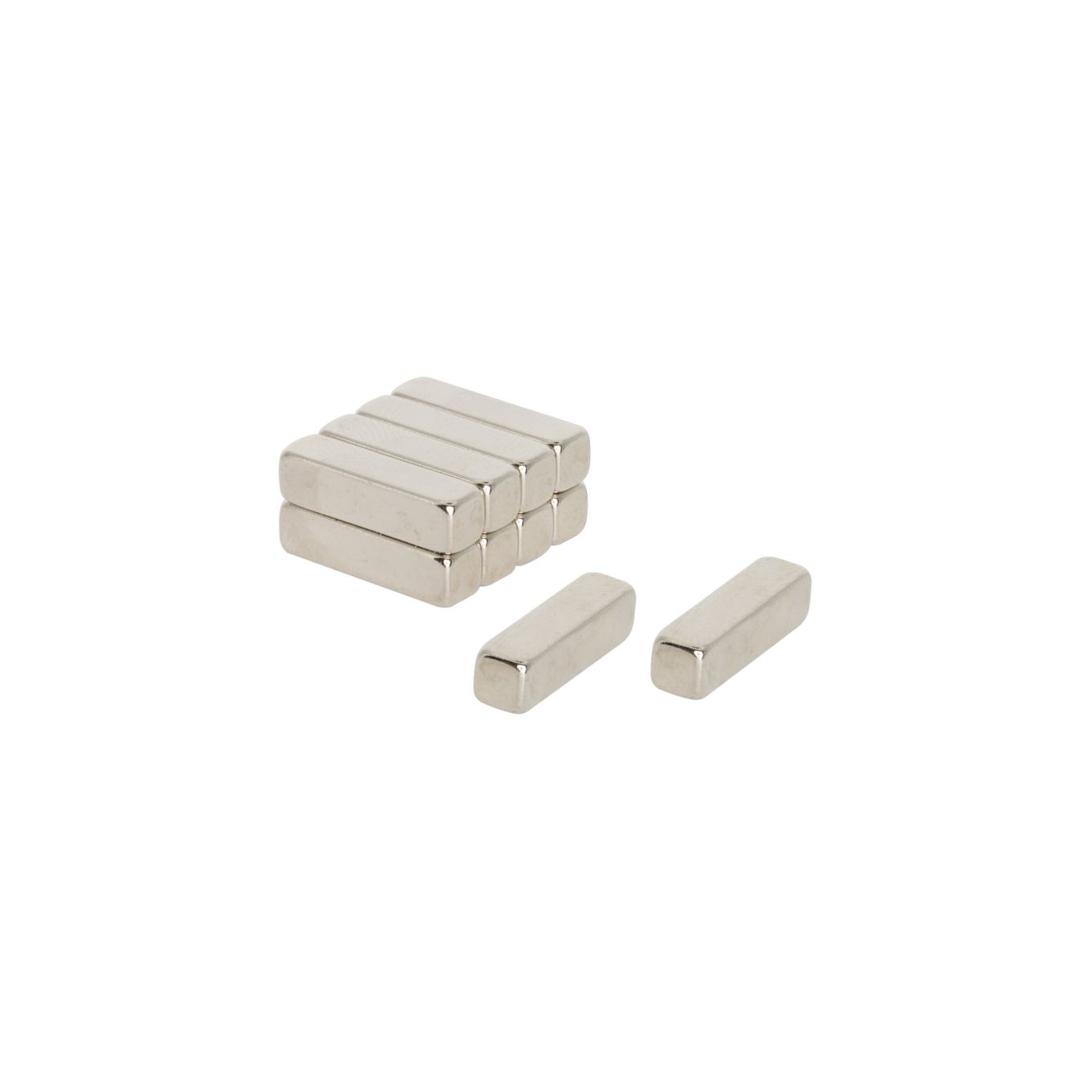 15 x 4 x 4mm thick N42 Neodymium Magnet - 2.2kg Pull