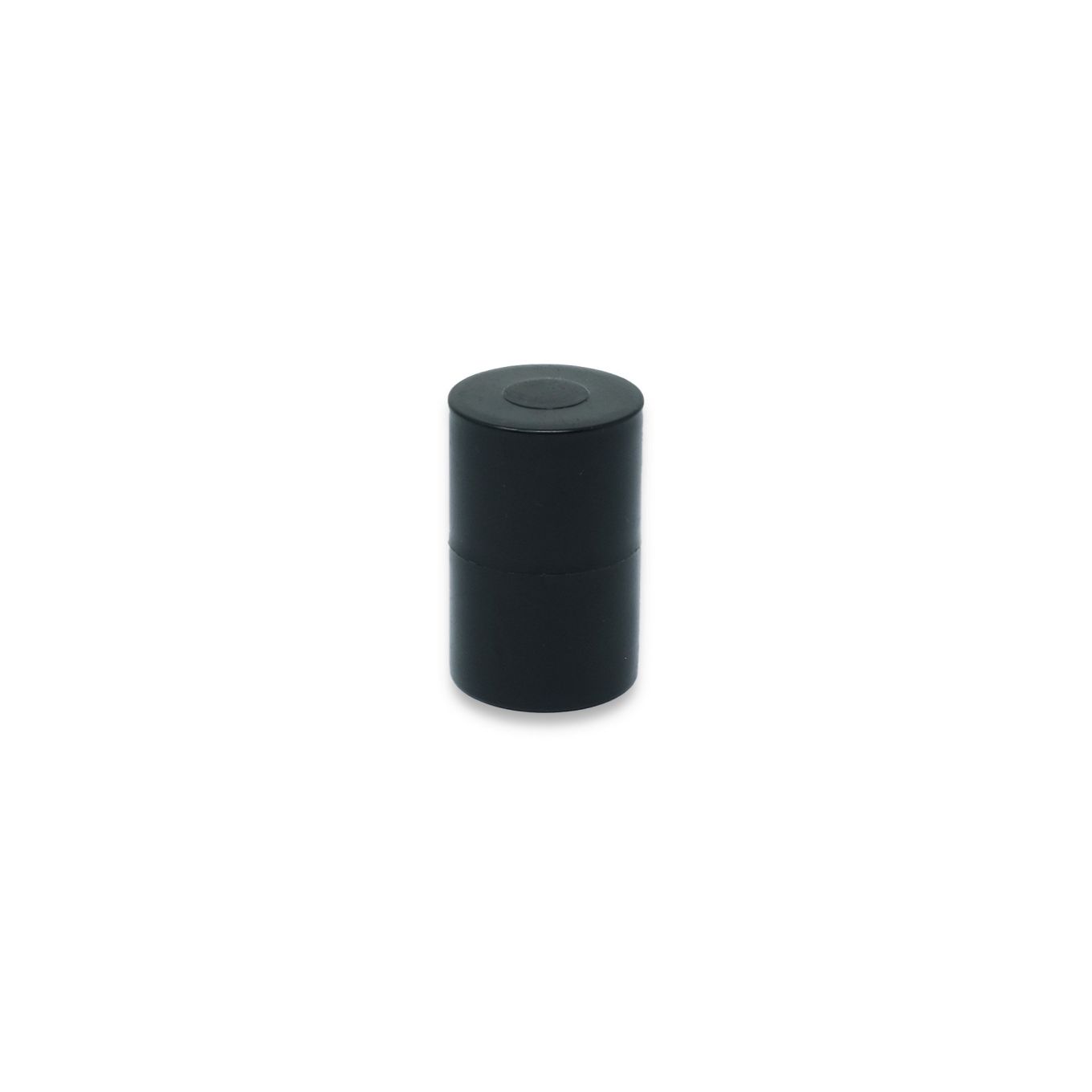 28mm dia x 43mm thick TPR Coated N42 Neodymium Magnet - North Pole Marked - 16.7kg Pull