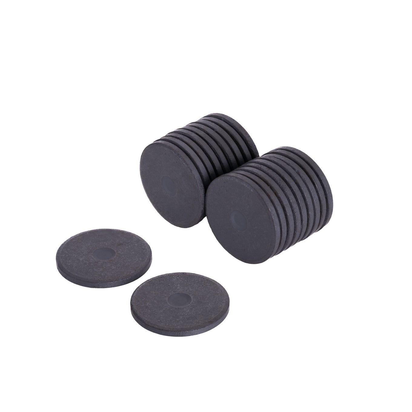 30mm dia x 5mm thick Y10 Ferrite Magnet - 0.2kg Pull