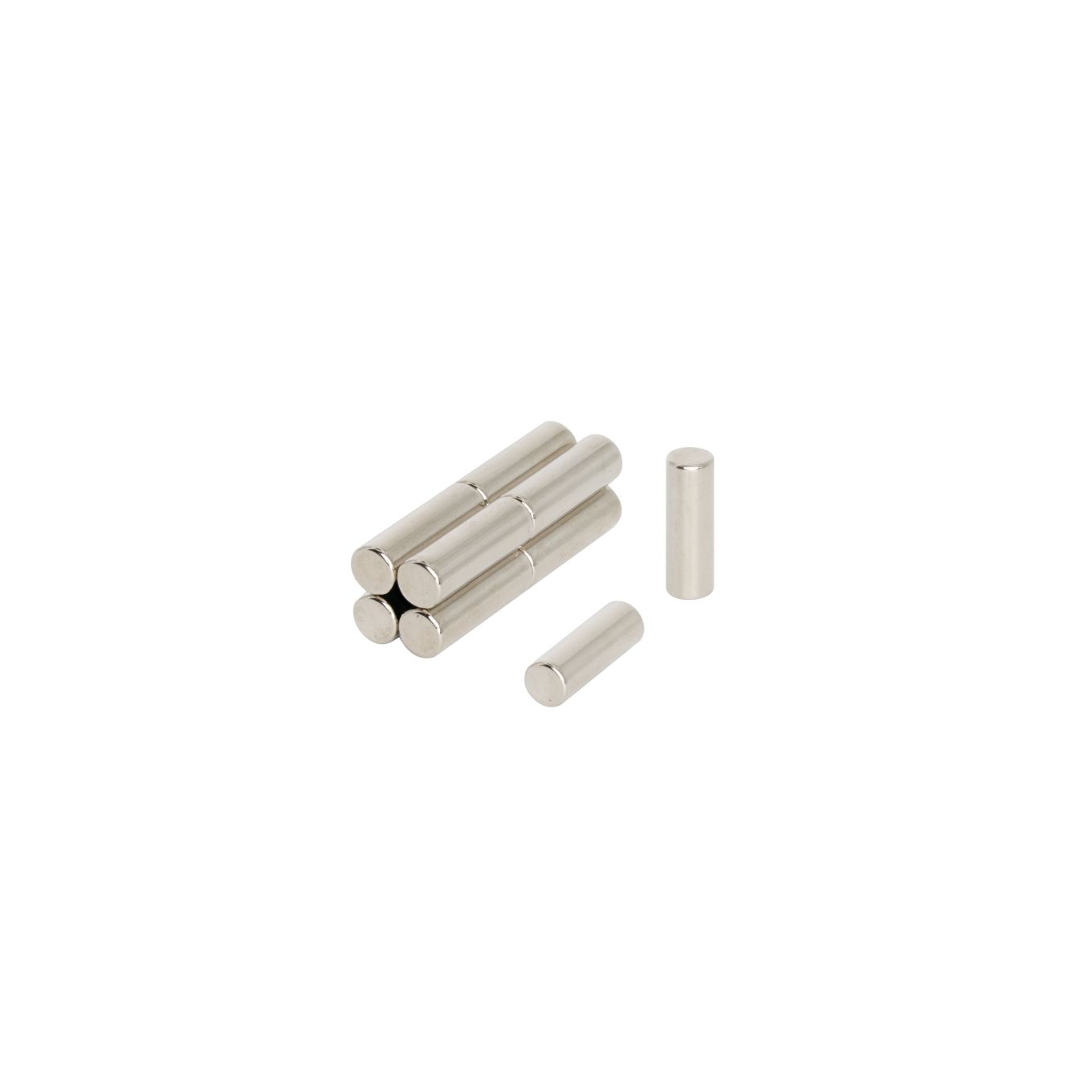 4mm dia x 12.5mm thick N42 Neodymium Magnets - 0.72kg Pull