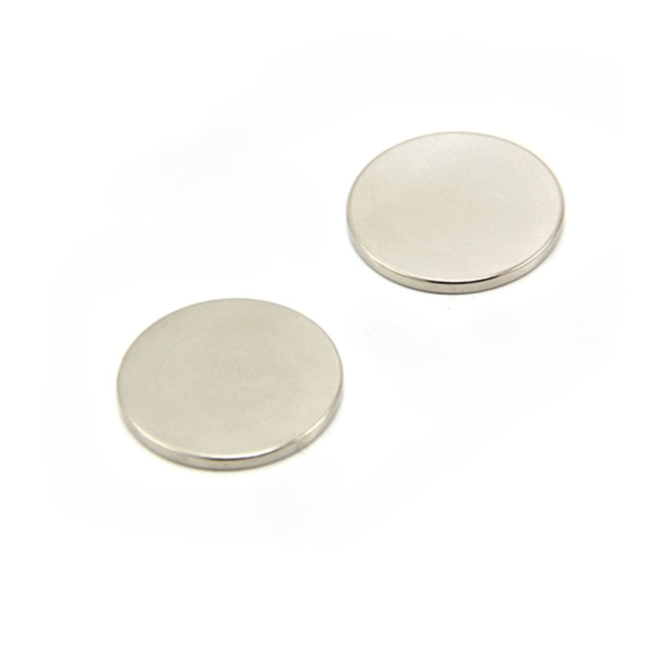 25mm dia x 2mm thick N42 Neodymium Magnet - 3.5kg Pull