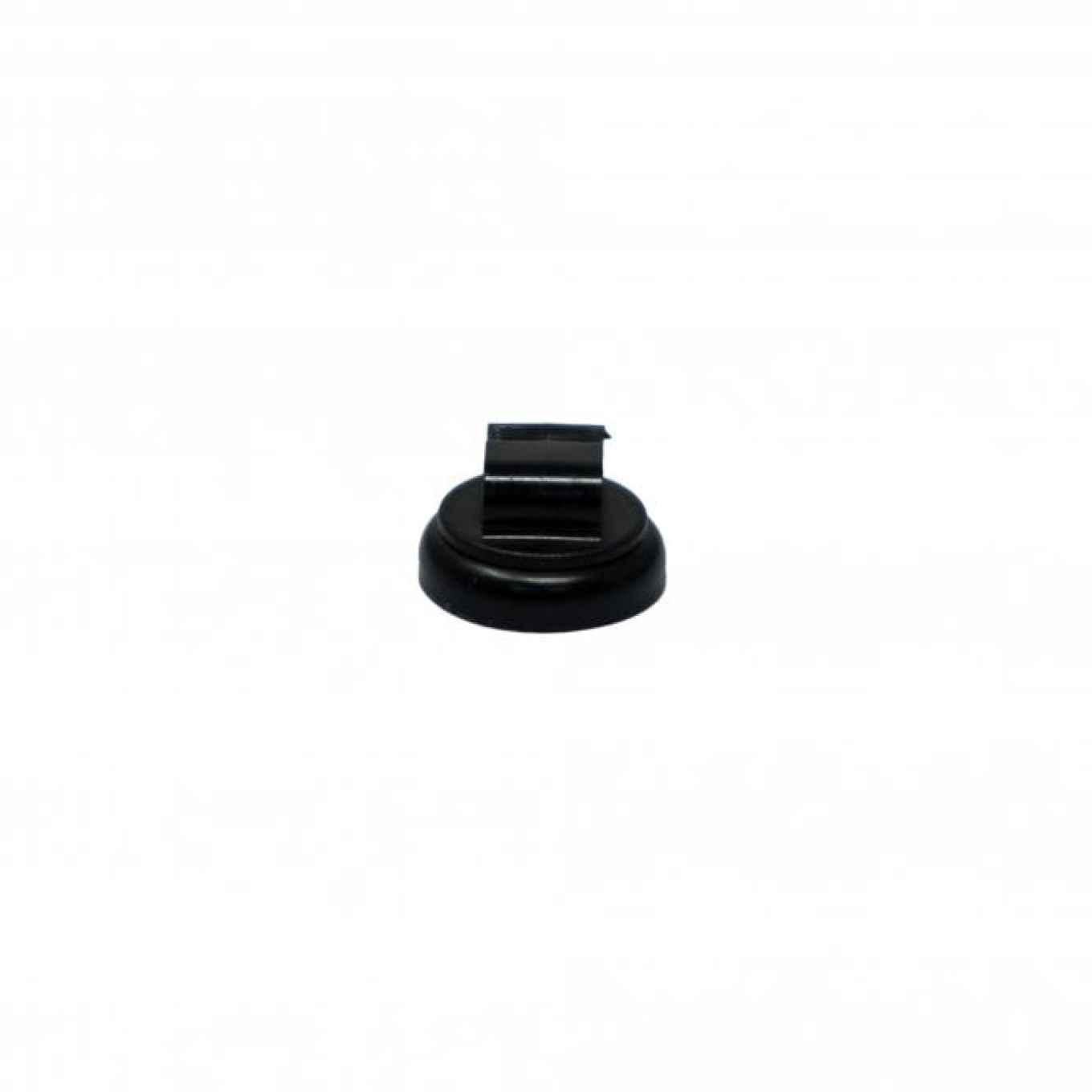 19mm dia x 4.4mm high Cable Holding Clip Magnet With 4mm Cable Clip - 5.6kg Pull