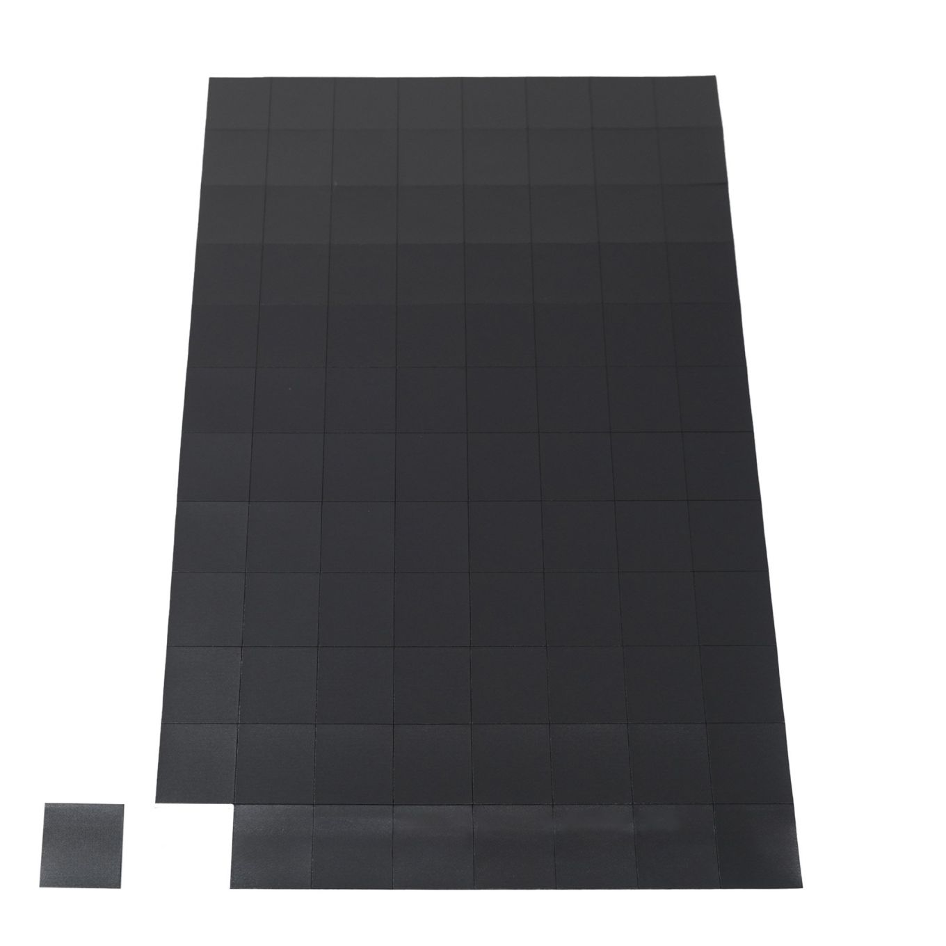 MagFlex® 25mm x 25mm Self-Adhesive Flexible Magnetic Squares - 96 per A4 Sheet