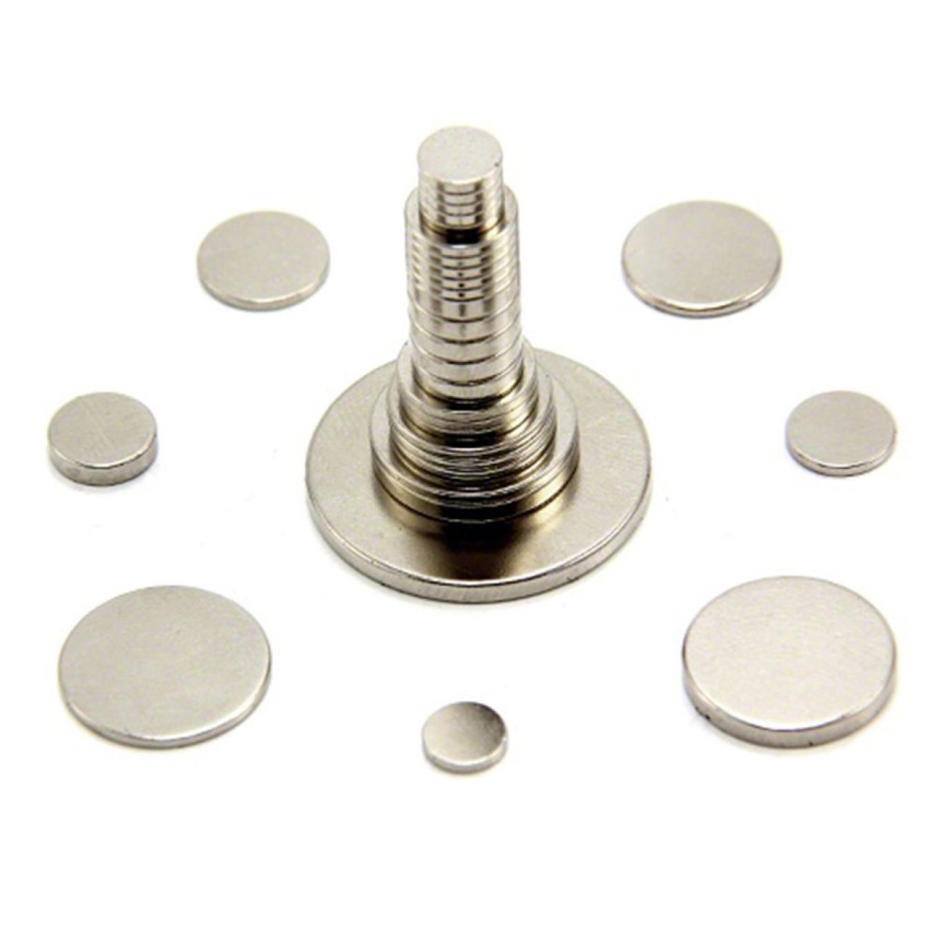 Thin Disc Magnet Selection Pack (Pack of 31 Magnets)