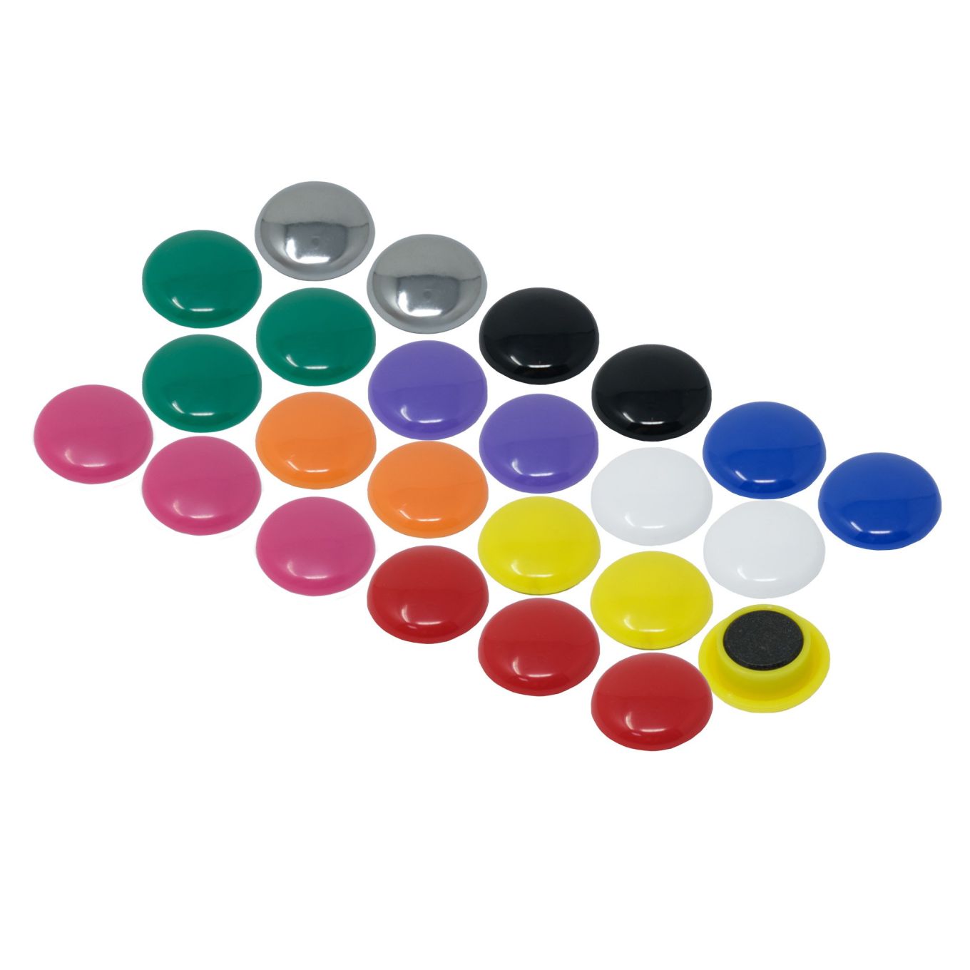 Large Notice Board/Planning Magnets (40mm dia x 8mm high)