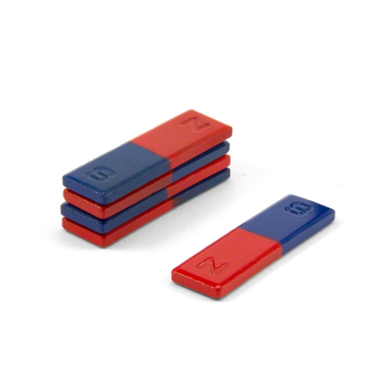 (Seconds) 16 x 4 x 50mm long Ferrite Bar Magnet with North & South Identified - 0.1kg Pull