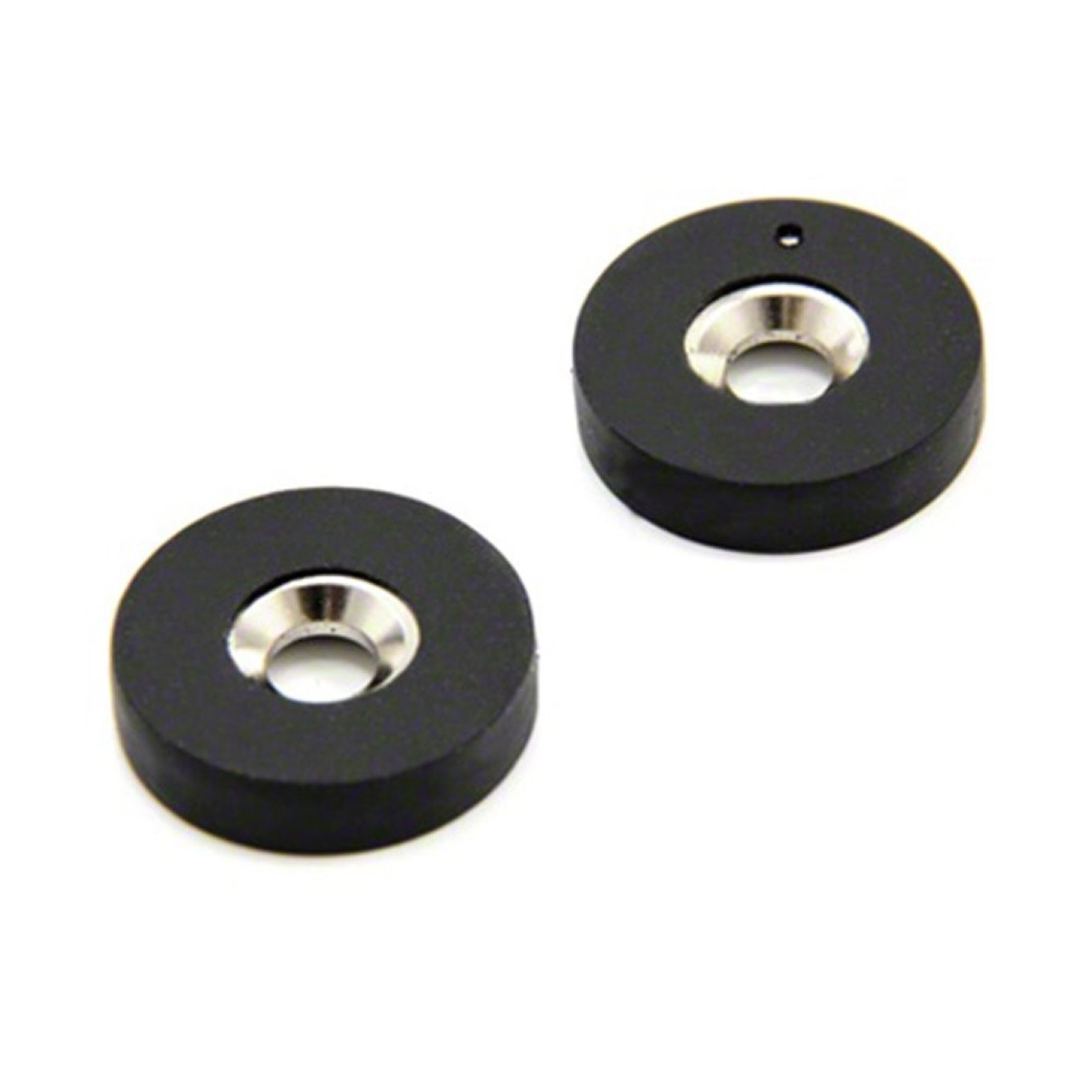 26.5mm dia x 6mm thick x 7mm c/sink Rubber Coated N42 Neodymium Magnet - 6.4kg Pull