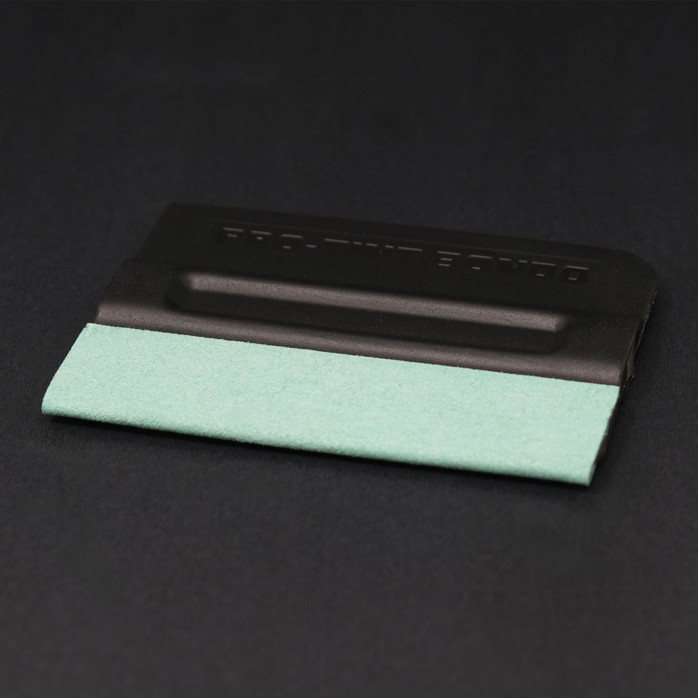 MagWrap™ Black Pro-Tint Bondo Magnetic Squeegee with Suede