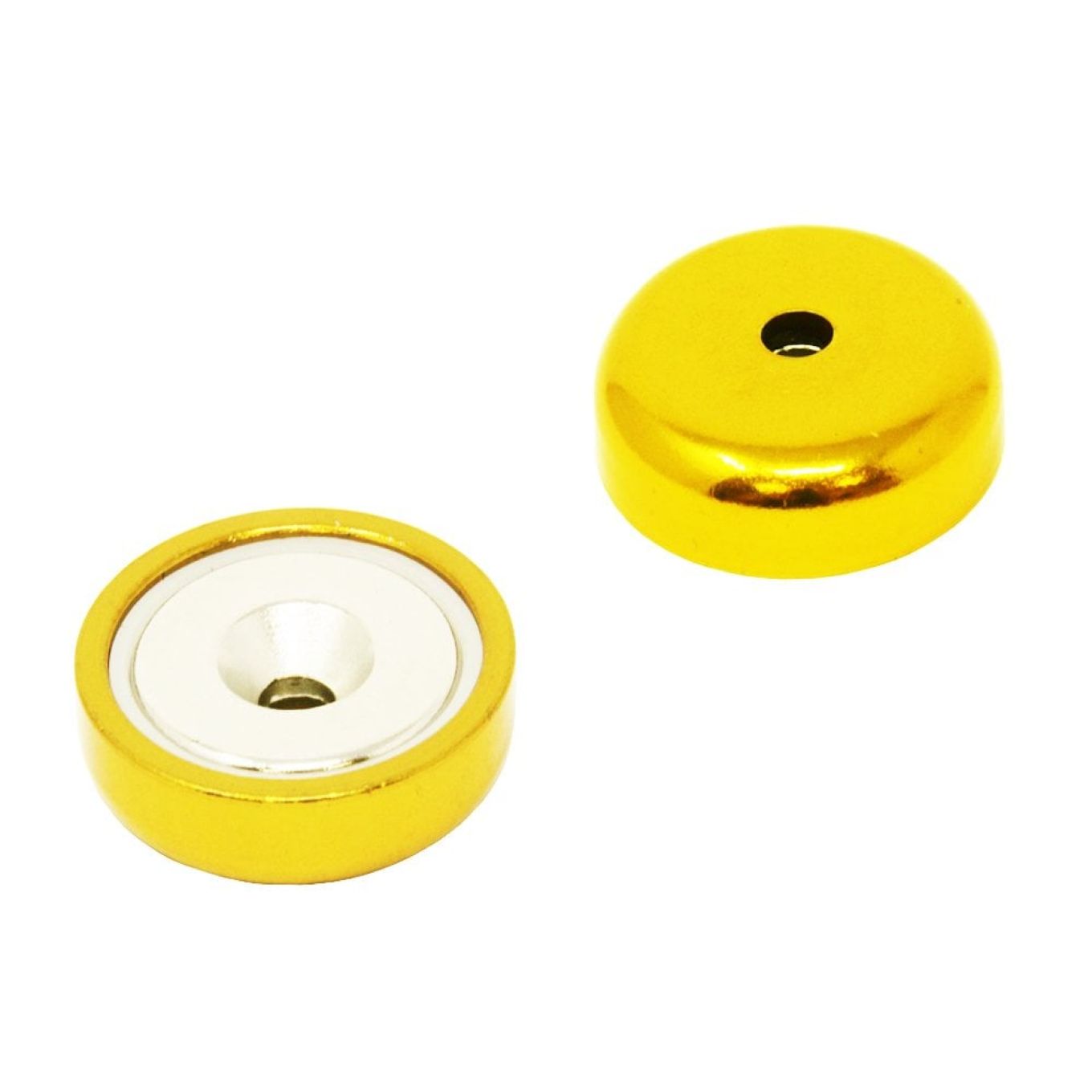 25mm dia A Type Neodymium Pot Magnet - 26kg Pull