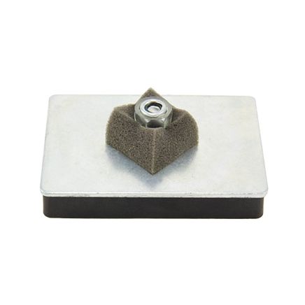 79 x 53 x 12mm thick x M6 thread Rubber Coated Mag Pad - 10kg Pull