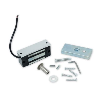 80mm x 38mm x 23.5mm Magnetic Door Lock - 60kg Pull