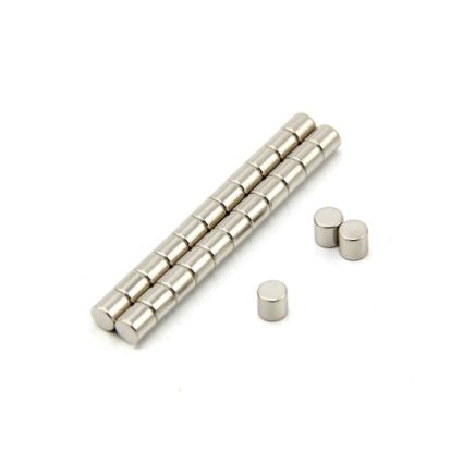 5mm dia x 5mm thick N42 Neodymium Magnet - 0.9kg Pull